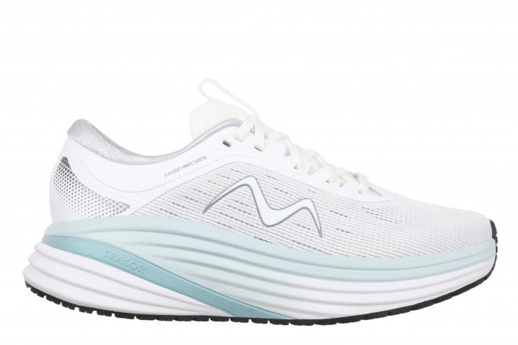 M-3000-2 LACE UP W white/light blue MBT Running